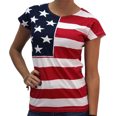 We also have USA clothing for women like patriotic USA shorts, bikinis, dresses, and tons o' American flag accessories. Basically we're saying we've got a metric fug ton of patriotic USA clothing that flag waving, red, white, and blue loving, patriotic Americans will love for Independence Day. Stuffed a lot in there didn't we. 